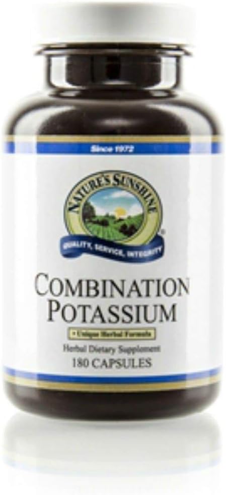 Nature's Sunshine Potassium Combination, 180 Capsules