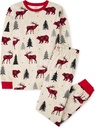 Les enfants Place Family Matching, les ensembles de pajama de Noël et de vacances, coton