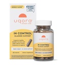 Uqora in Control Bladder Support - Daily Bladder Care & Support for Urinary Comfort - Fabriqué avec des plantes, comme le crin et l'épicebush - sans gluten et végétarien - 60 capsules