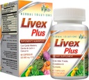 Herbal Solutions Livex Plus Natural Supplement for Liver clease. Helps to Improve a Liver Detox and Digestive Health.