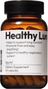 BIGVITA Lung Health Vegan Gluten Free Dietary Lung Support Supplément pour désintoxication pulmonaire et nettoyage, soutien immunitaire respiratoire et clair mucus et soulagement de la toux, 60 capsules