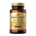 Magnésium de Solgar avec vitamine B6, 100 comprimés - Promouvoir la minéralisation saine des os, soutenir la fonction nerveuse et musculaire, métabolisme de l'énergie - non-OGM, végétalien, sans gluten, sans lait, sans casher - 33 portions