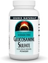 Source Naturals Sulfate de glucosamine, Poudre sans sodium pour le soutien des articulations - Poudre de 8 oz