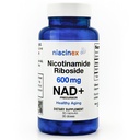Supplément NAD+ - 600mg Pure Nicotinamide Riboside (NR) - Vieillissement en santé, clarté mentale et booster l'énergie - Suppléments de régénération cellulaire pour les femmes et les hommes - 60 capsules NAD Plus - Fabriqué aux États-Unis