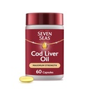 Sept Seas Cod Foie Huile Extra Haute Résistance 60 Capsules