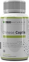 Chinese Coptis (coptis chinensis) - No Binder, No Fillers - Potent Whole Herb Huang Lian Su - Goldthread 550mg Berberine Coptisine - Emballage May Vary