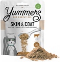 Yummers Premium Skin & Coat Supplément pour les chats, le zinc et les acides gras Omega-3 Suppléments, recette de boeuf, 4 oz. - All-Natural Cat Food Complement Toppers - Flavor Cat Food Topper pour la peau et la santé du manteau