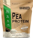 Smart138 Protéine de pois de vanille, poudre ultrafine, végétalien, sans gluten, sans soja, sans laiterie, non-OGM, États-Unis/Canada, kéto (graisse), BCAAs naturelles (1000g / 2,2lbs, vanille)