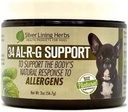 Herbes de lin d'argent 34 Canine Al-R-G - Supplément d'allergie à base de plantes pour chiens - Support d'allergie naturelle pour chiens - Booste la réponse saine, normale et naturelle d'un chien aux allergènes - 2 pot d'Once