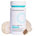 Mane 01TM - Supplément d'extrait de champignons de Lions premium bio - Corps fruitier et Mycélium pur - 60 capsules végétariennes