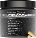 Formulation Factory Self Obsessed 10 in 1 Masculinity Maximizer Supplement, Shilajit for Men, Tongkat Ali, Ashwaganda, Fenugreek Muscle Growth, Energy, Drive, Strength, Recovery 2 Month (Pack of 1)