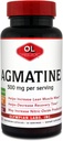 Agmatine 500 mg par portion, 60 capsules végétariennes