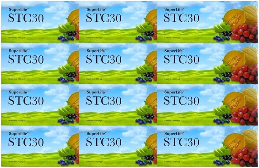 12 Packs STC30 Cellules souches Anti vieillissement Célula Madre Collagen Réduire les rides Phyto Antioxydant Lifting STC
