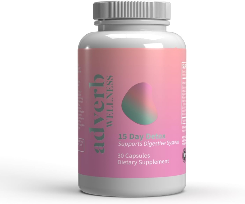 Détox naturel avec Psyllium Husk, Cascara Sagrada & Gut Restoring Probiotics