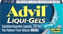 Gels liquides advil-40ct