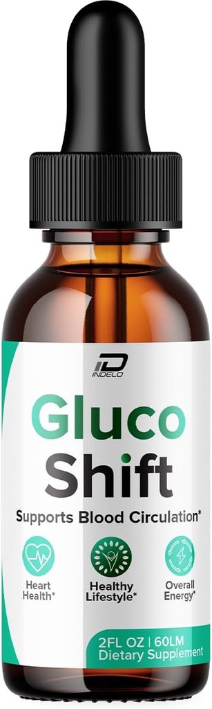 Gluco Shift Drops Healthy Formula - Dietary Supplement Drops - Extra Strength GlucoShift Liquid Drops, Gloco Shift Drops Reviews (1 Pack – 1 Month Supply)