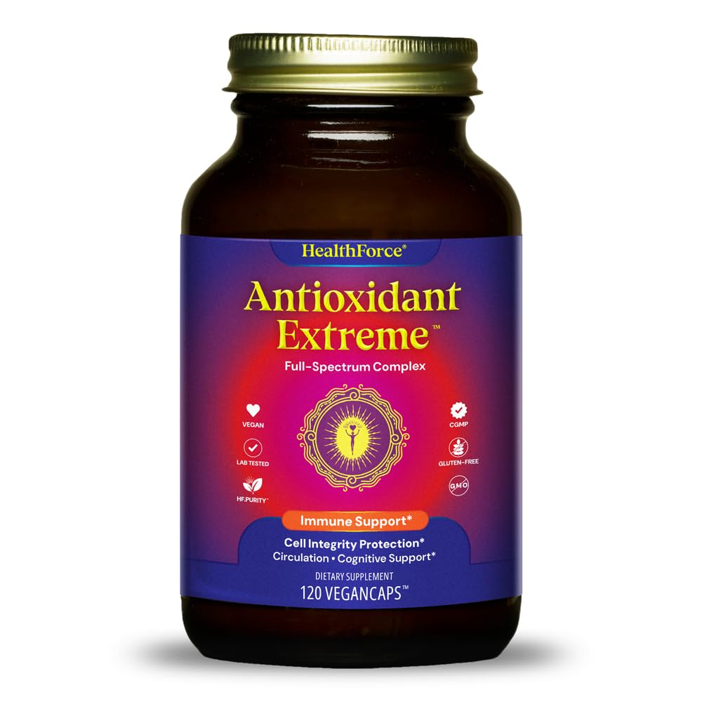 SOINS DE SANTÉ Antioxydant extrême - 120 capsules véganes