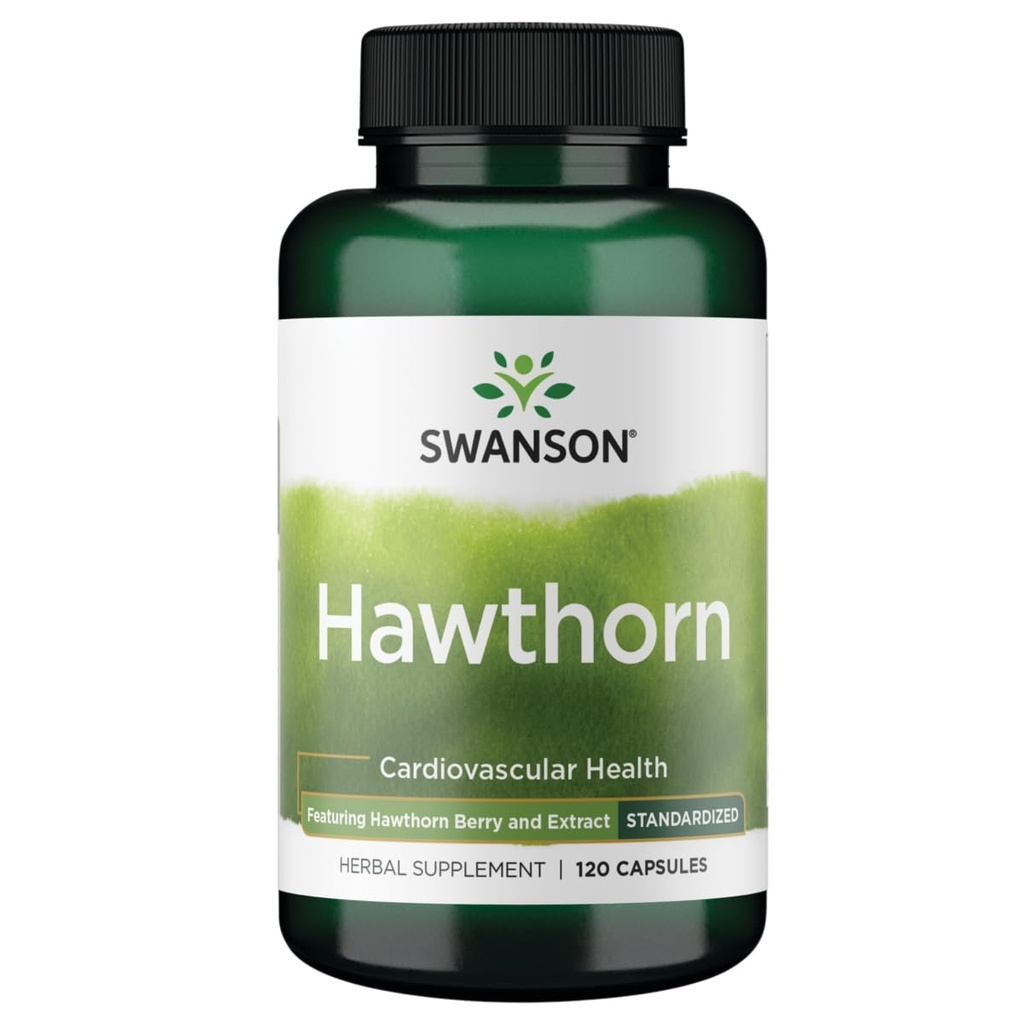 Extrait de Hawthorn de Swanson (normalisé) 250 Milligrammes 120 Capsules