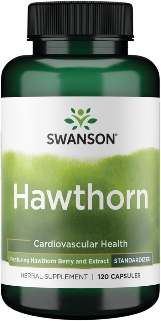 Extrait de Hawthorn de Swanson (normalisé) 250 Milligrammes 120 Capsules