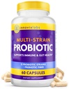 InnovixLabs Multi souche probiotiques pour les femmes et les hommes - Supplément probiotique - 50 milliards CFU - Gut Health, Immune Support, Digestion, Lactobacillus Acidophilus, Prébiotiques et Probiotiques, 60 Capsules