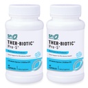 Klaire Labs SFI Health Pro-5 Probiotique - 25 milliards CFU Multispecies haute dose Soutien à la recolonisation Gut pour les hommes et les femmes, hypoallergénique et sans lait (60 capsules, 2 paquets)
