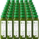 7 Jour de nettoyage de jus vert par Fontaine crue, tous naturels cru, Détox végétalien, jus pressé froid, 42 bouteilles 12oz, 3 coups de gingembre