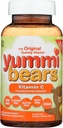 Yummi Bears Vitamine C Supplément de vitamine à croquer pour les enfants, 132 Nombre (paquet de 1)