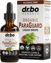ParaGuard Cleanse Liquid Organic Detox - Organic Intestinal Guard Formula Supplément pour les humains avec Noyer Noir Teinture de Wormwood Clove & Oregano - Nettoyeur naturel de corps d'intestin à base de plantes 2 oz