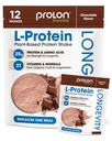 Prolon Poudre de protéines à base de plantes de longue durée: Synthèse et réparation musculaires, Vieillissement en santé, Performance accrue: Vitamines, Sans gluten, Acides aminés, Antioxydants: 25g de protéines: Chocolat, 12 paquets