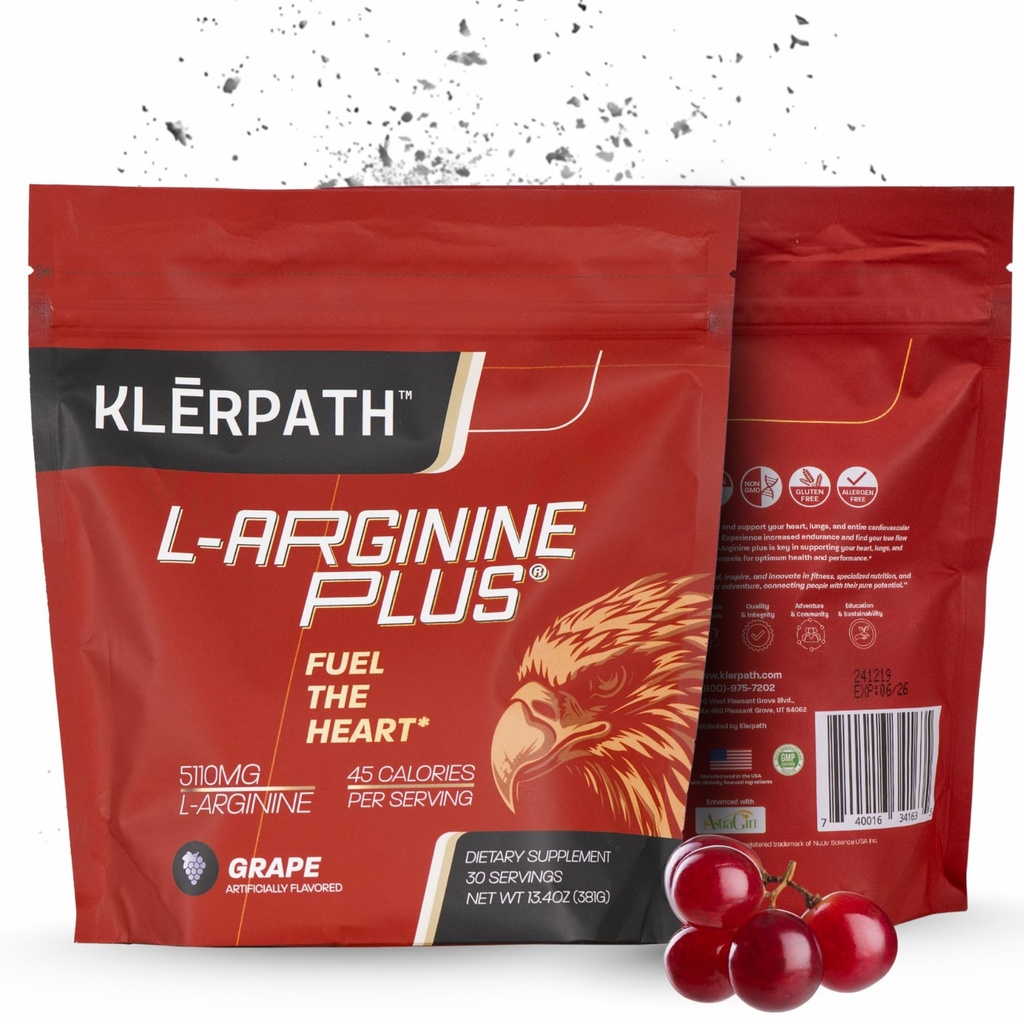L-arginine Plus-5110mg L-arginine & 1010mg L ,13,4 once