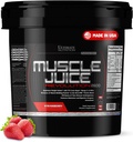 Ultimate Nutrition Muscle Juice 2600 Révolution, gain de poids Mélange de boisson - Supplément de poudre d'entraînement gain de masse pour la croissance musculaire maigre et la récupération avec 56g mélange de protéines - Fraise, 11.105lb