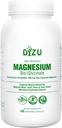 Bisglycinate de magnésium (Glycinate) 200 mg – Haute absorption Chélaté – Supporte le sommeil, le stress, les muscles, les nerfs, les os, le cœur et l'énergie – végétalien, non-OGM, testé en laboratoire – 60 capsules