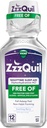 ZzzQuil, aide au sommeil de nuit liquide, exempt d'alcool et de colorants artificiels, 50 mg de Diphenhydramine HCl, marque d'aide au sommeil no 1, asleep d'automne rapide, forme non-habitante, apaisante fleur de Berry, 12 FL OZ