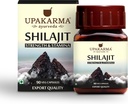 Upakarma Ayurveda 100% Pure Shilajit 90 Capsules pour la force, Stamina,Immune Support,Source naturelle de l'acide fulvic et minéraux de trace-1000 MG pour 2 Capsule(Dose quotidienne), 45 Jours d'approvisionnement - Pack de 1