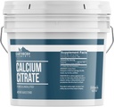 Éléments terriens Citrate de calcium 1 seau Gallon, pur et non dilué, laboratoire vérifié (96 Ounce)