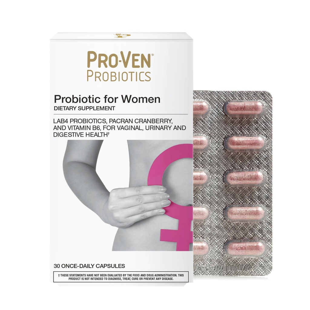 Probiotiques pour les femmes : 17,5 milliards de FCU, trac vaginal, urinaire et santé digestive : Lactobacillus Acidophilus, canneberge et vitamine B6