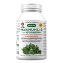 ANDREW MOINSMAN Maximum L+Z avec l'astaxanthine 240 Softgels - 12mg Lutéine, 6mg Zeaxanthine, 4mg Astaxanthine. Éléments nutritifs clés pour appuyer la santé des yeux et du cerveau et promouvoir une vision saine.