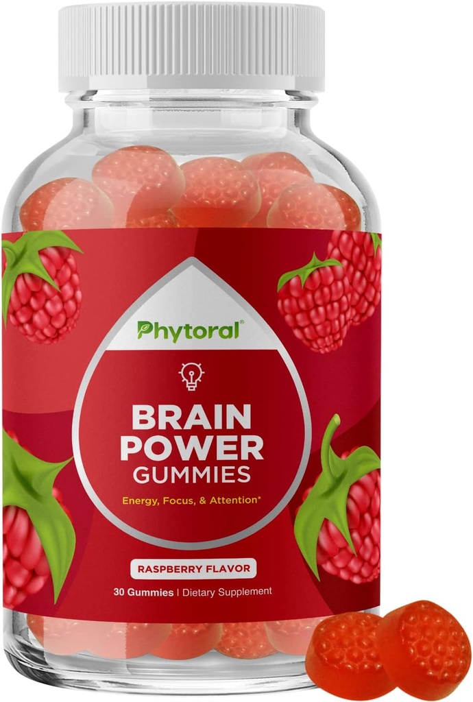 Vitamine végétalienne B12 Gommies pour adultes - Extra Strength B12 Gommies d'énergie quotidienne pour les femmes et les hommes - Delicious Vitamine B Gommies avec vitamine B12 1000mcg par service sans gluten Arôme de framboise