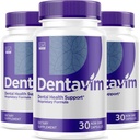 (3 Pack) Dentavim, Capsules dentavim, Dentavim Formule avancée Pills, Dentavim Toutes les vitamines naturelles pour la protection bucco-dentaire, Avis de dentavim, 90 Capsules pendant 3 mois