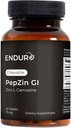 Endur PepZinGI ZINC-CARNOSINE Chewables, supplément digestif, formule douce et efficace pour le bien-être digestif, sans gluten, 75mg (60 comprimés)