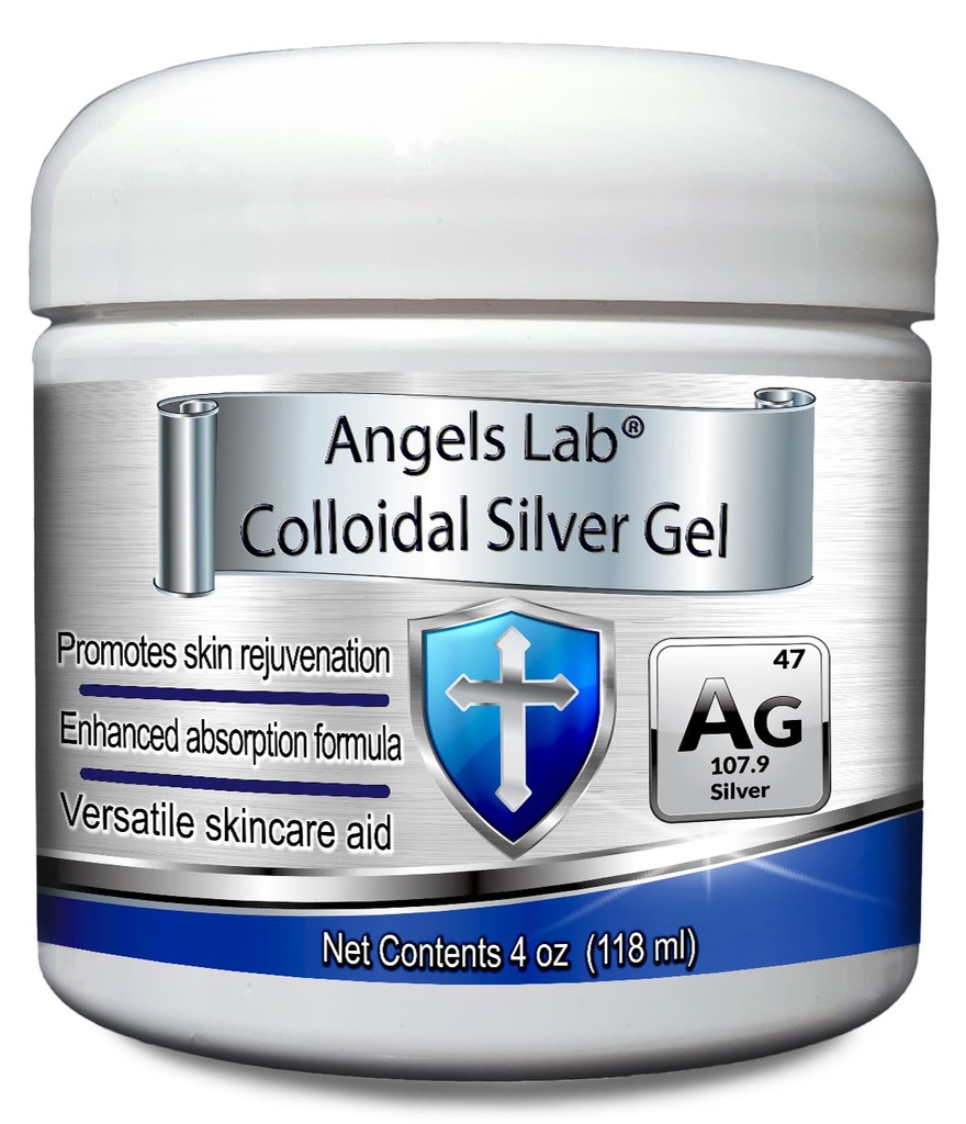 Gel d'argent colloïdal - 4 oz