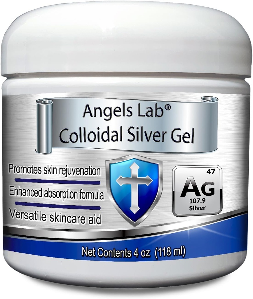 Gel d'argent colloïdal - 4 oz