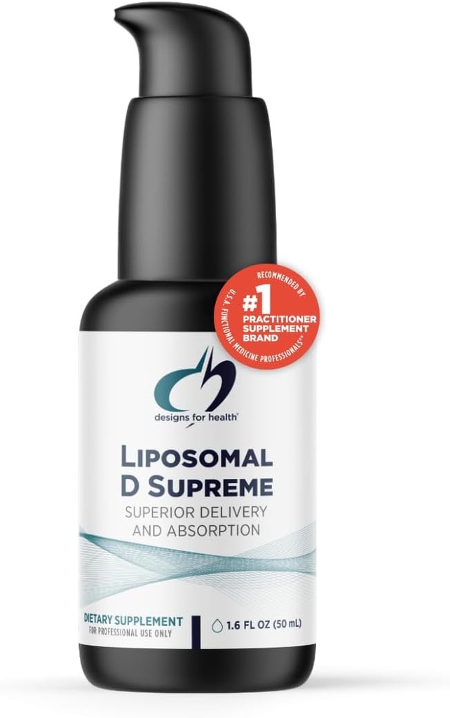 Conceptions pour la santé Liposomale D Suprême Vitamine D Liquide - 2500 UI Vitamine D3 + Vitamine K (K1 + K2) - Liposomes pour Absorption Supérieure - Supplément non OGM (100 portions / 1,7 oz)