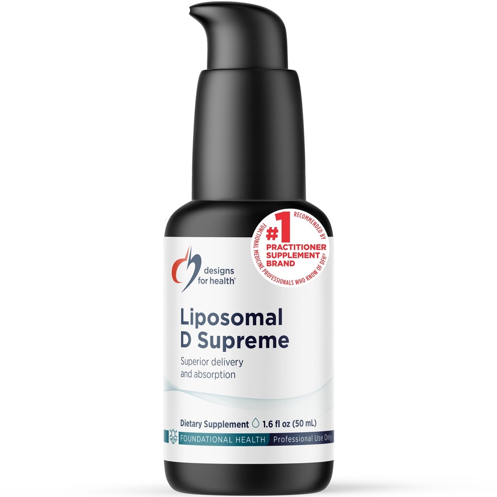 Conceptions pour la santé Liposomale D Suprême Vitamine D Liquide - 2500 UI Vitamine D3 + Vitamine K (K1 + K2) - Liposomes pour Absorption Supérieure - Supplément non OGM (100 portions / 1,7 oz)