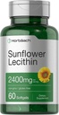 Horbäach Lécithine Lécithine Softgel Capsules $ 2400mg $ 60 Pills $ Occurrence naturelle Phospholipides $ Non-OGM, Supplément sans gluten