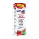 Alocane Max Emergency Burn Gel, 4% Hydrochlorure de lidocaïne, Antiseptique Tue 99 % de Germs, Douleur de force maximale et soulagement des démangeaisons, pour les coups de soleil, Gel de brûlure de premiers soins avec Aloe Vera– 2,5 fl oz