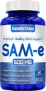 Supplément SAM-E 500mg-E Absorption facile S-Adenosyl-L-Méthionine SAM-e 500mg pour le supplément de soutien aux os et à l'humeur.
