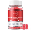Glycinat de magnésium pour les adultes et les enfants, 1000mg supplément complexe de magnésium haute absorption, sans sucre avec potassium, vitamines pour calme, suppitation de sommeil, soulagement du stress, 90 comtes