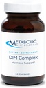 Maintenance métabolique Complexe DIM - Supplément DIM 100mg pour les femmes et les hommes, Diindolylméthane pour l'équilibre hormonal, l'estrogen et le foie soutien de la santé - 60 Capsules végétariennes (paquet de 1)
