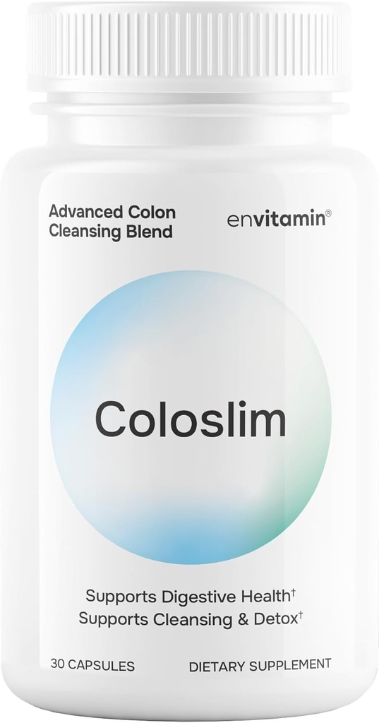 Coloslim - Nettoyage doux du colon pour la santé digestive & Gut Flora